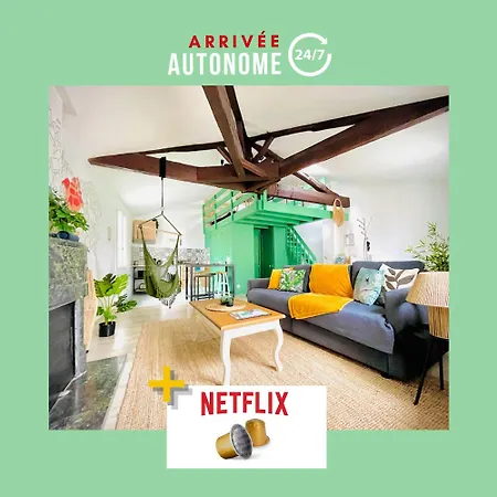 公寓 Superbe Loft Insolite Au Coeur D'angouleme *